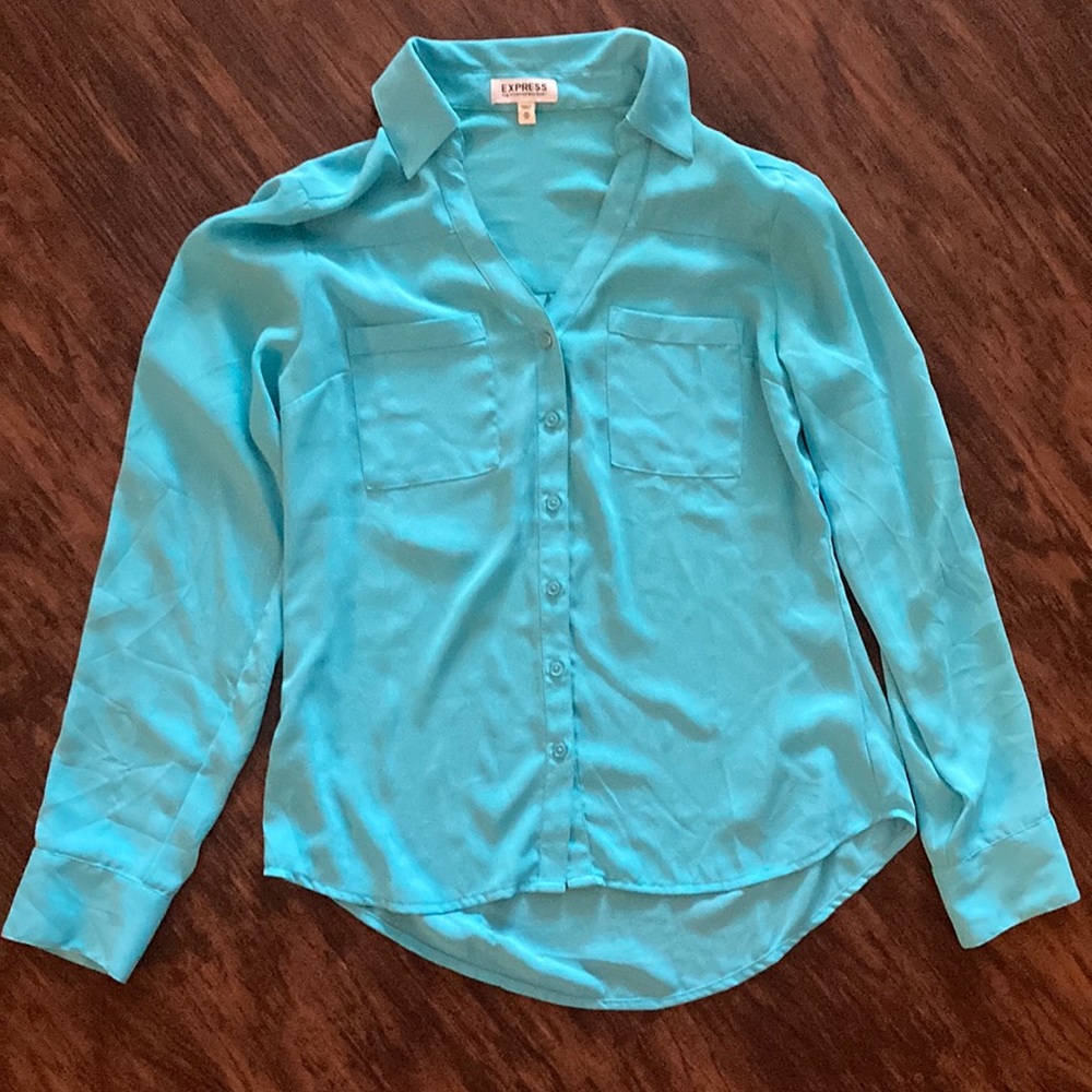 Express aqua portifino shirt